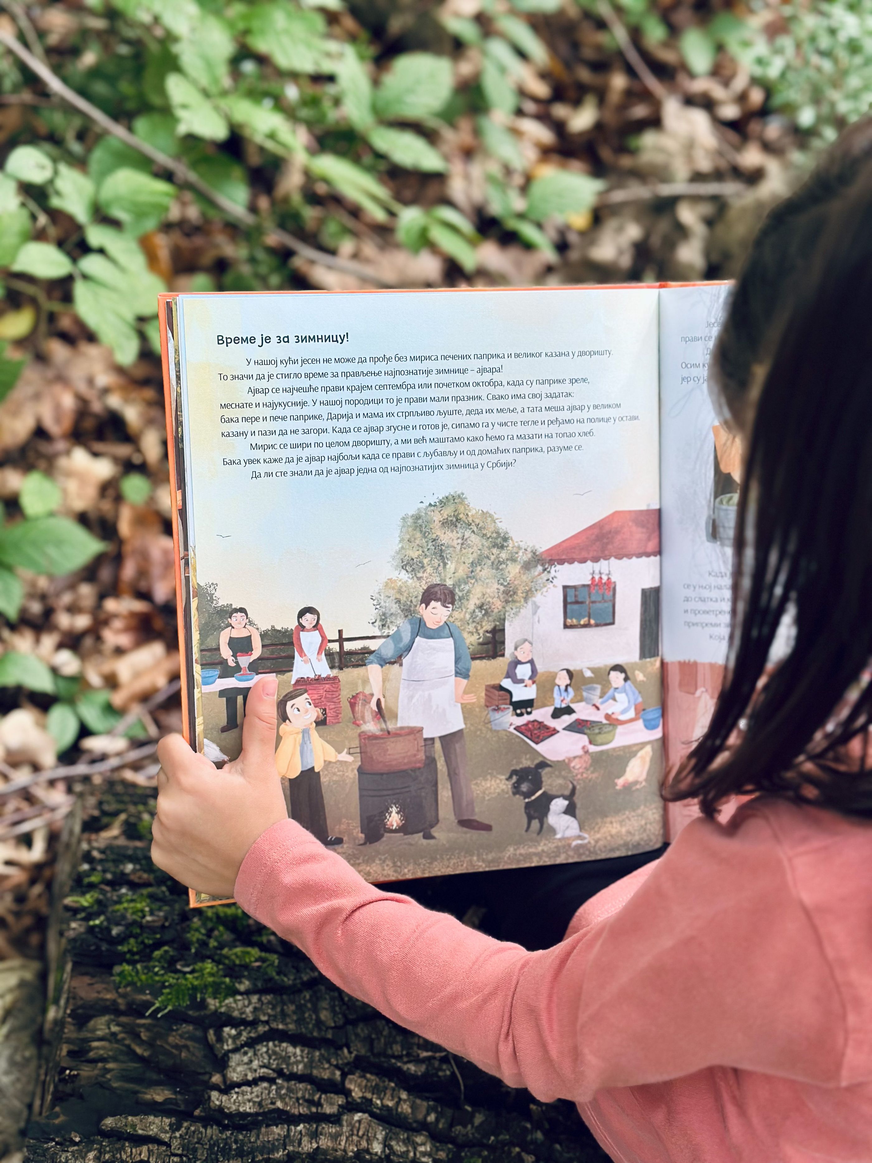 Darija čita knjigu 'Jesen na našem selu' - deo sa zimnicom
